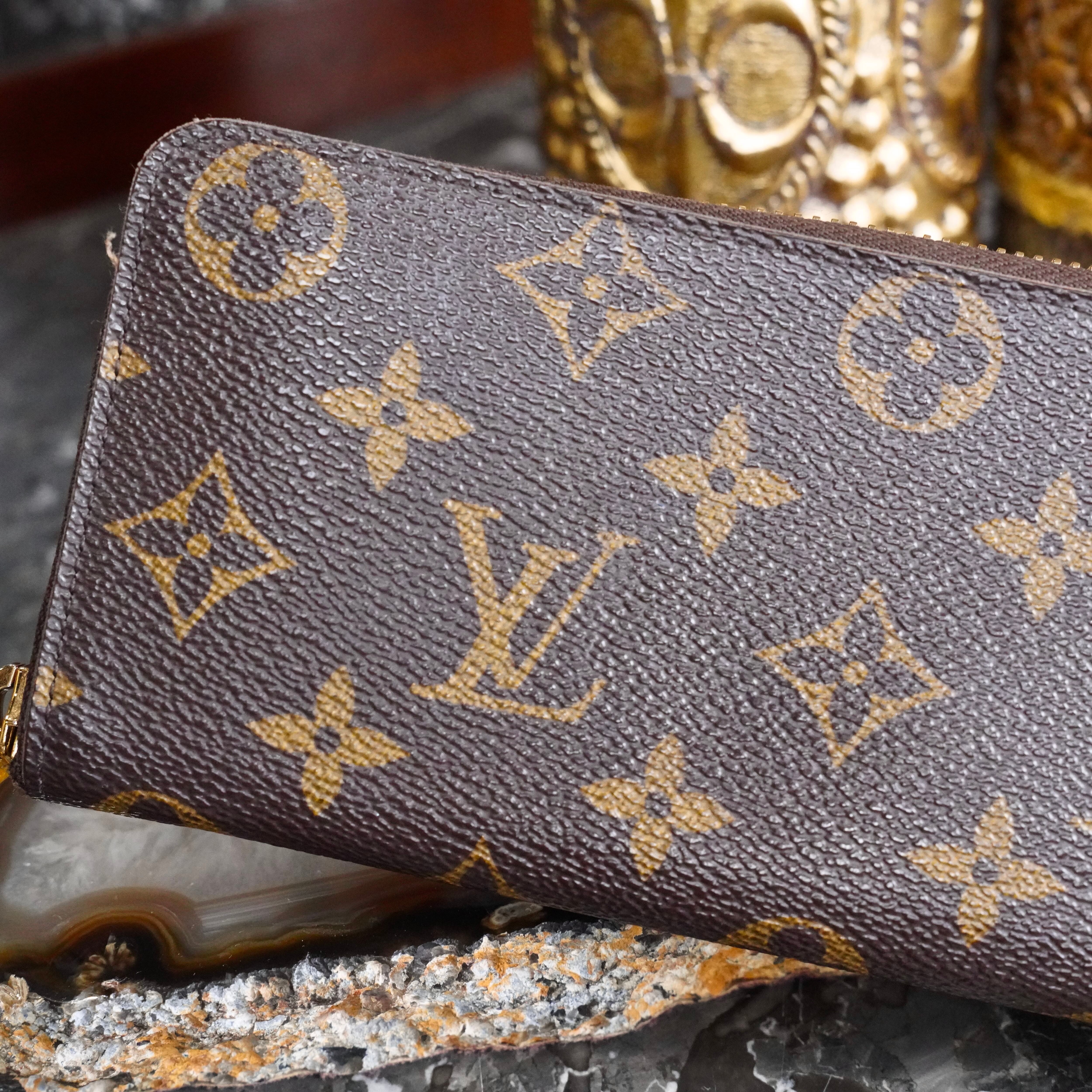 LOUIS VUITTON M60744 GI1195 MONOGRAM PATTERNED LONG WALLET/ルイ