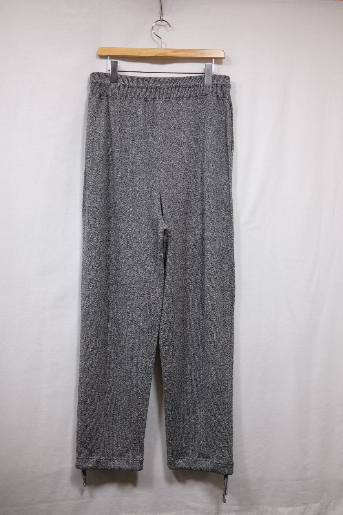 crepuscule”Wholegarment Knit Pants D.Gray” | Lapel online store