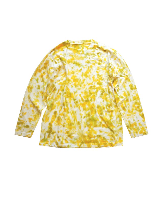 mimosa marble color cotton long T-shirts