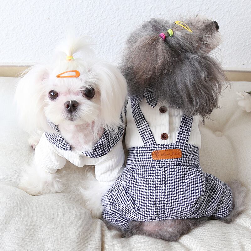 犬服 3S わんこの普段着 格子