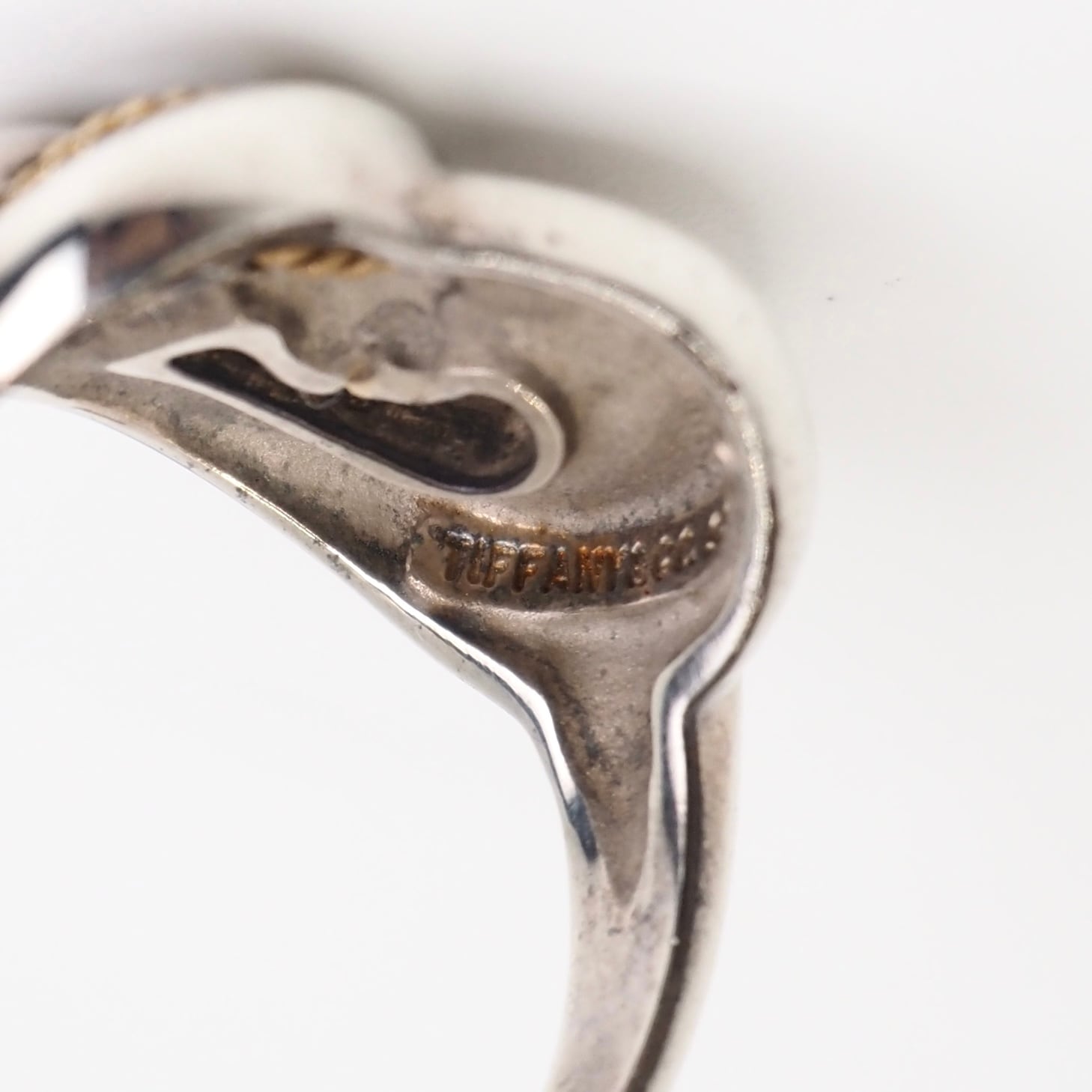 Tiffany&Co. 約10号 ツイストノット リング シルバー925 ティファニー