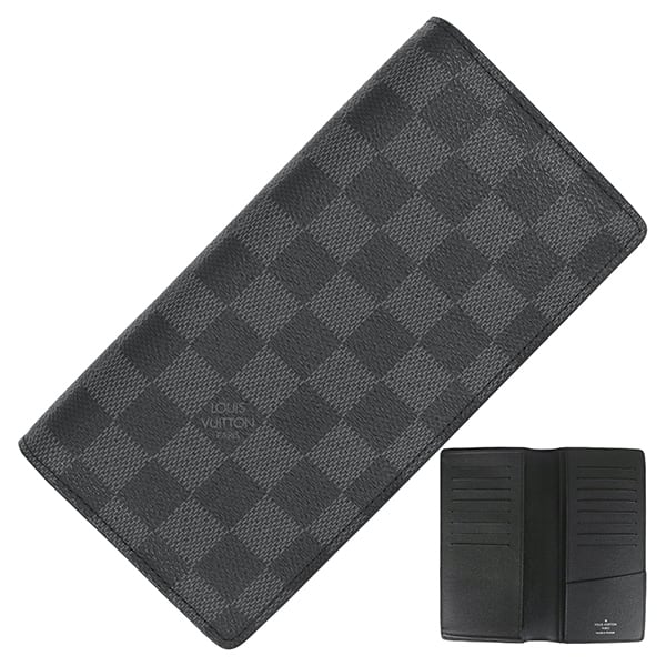 Unused LOUIS VUITTON ルイヴィトン 長財布 ポルトフォイユ・ロン ダミエ・グラフィット N62227 メンズ 札入れ 未使用品