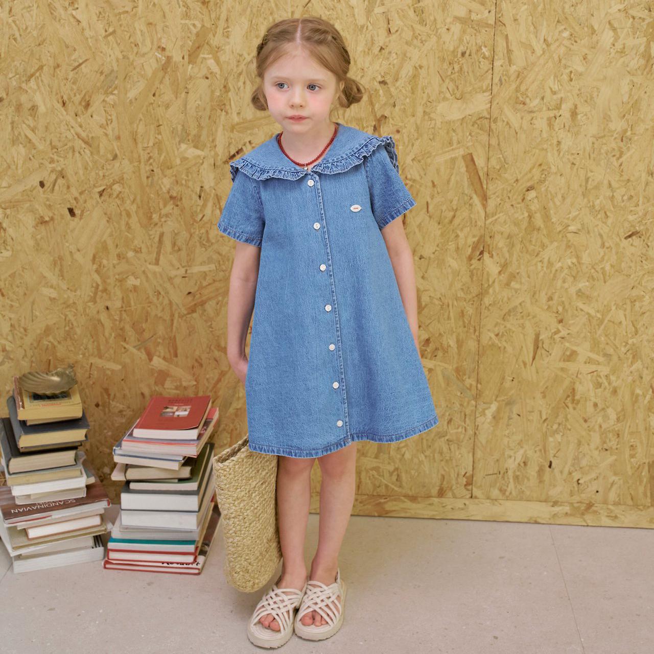 «予約»«ジュニアサイズあり»«berry berry» マルシェワンピース