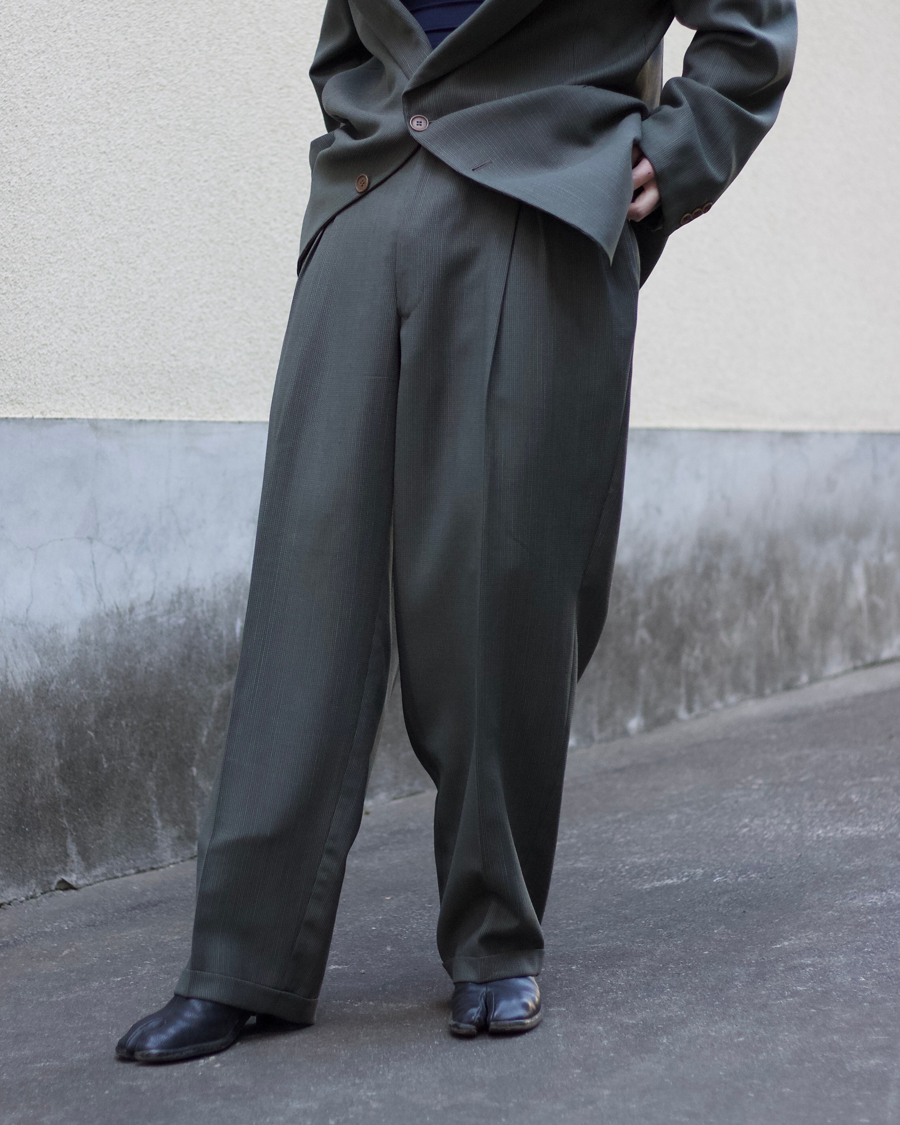 1990s GIORGIO ARMANI vintage tailored set up 【OT-20130】 | cv