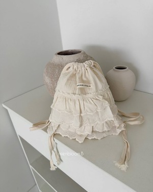 送料無料【予約】mienbloomB /Baby Honey Lace Bag