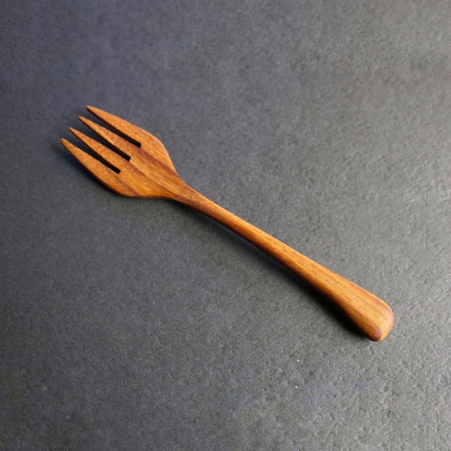 Co-Labo 無垢チーク フォーク（小）