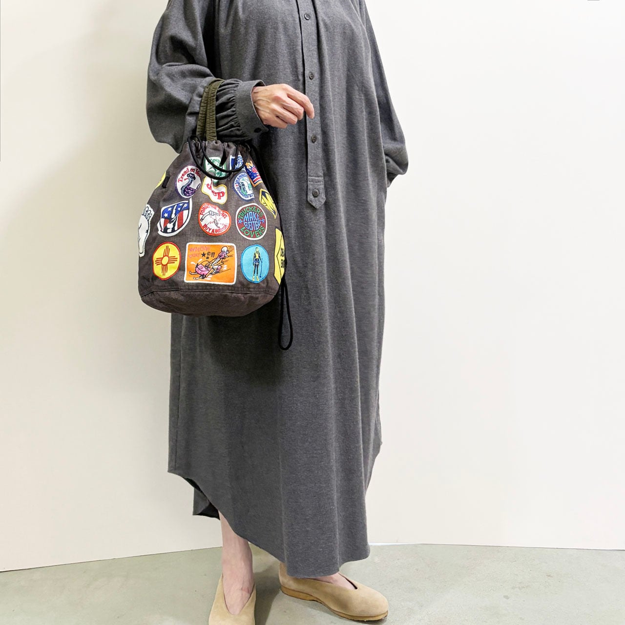 N,P,E REPRODUCTION PATIENT BAG TRAVEL PATCH ペーシェントバッグ トラベルパッチ -サイズM-