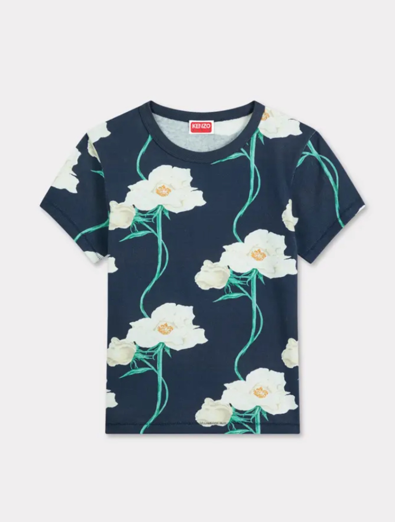 【26SS】KENZO ケンゾー / 'KENZO ARCHIVE ROSE' Tシャツ イン コットン - 8