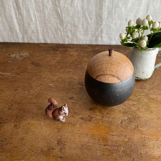 牧野 潤 木のふたもの 耳なし中 器と雑貨 どんぐり 牧野 潤 木のふたもの 耳なし中 器と雑貨 どんぐり