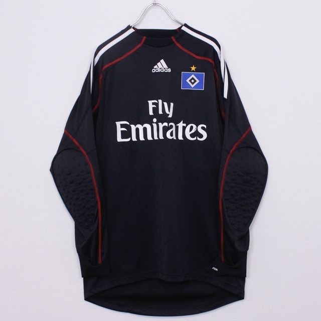 【Caka act2】"OLD adidas" "Hamburger SV" L/S Football Shirts