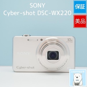 SONY Cyber-shot DSC-WX220 デジカメ スマホ転送OK フルセット 美品 シロクマカメラ a7755