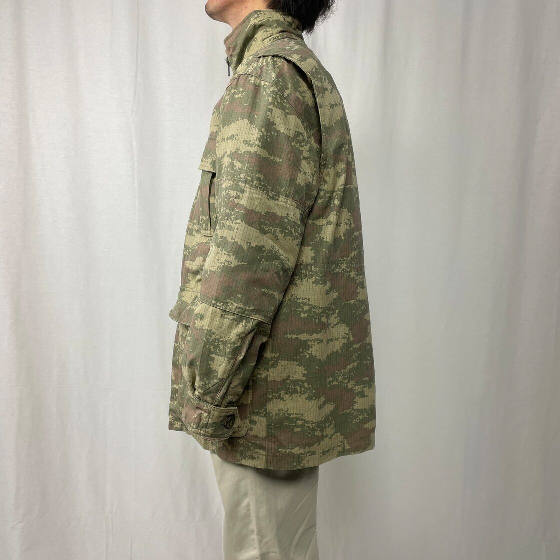 15年納品 トルコ軍 デジタルカモ ミリタリー フィールドジャケット 