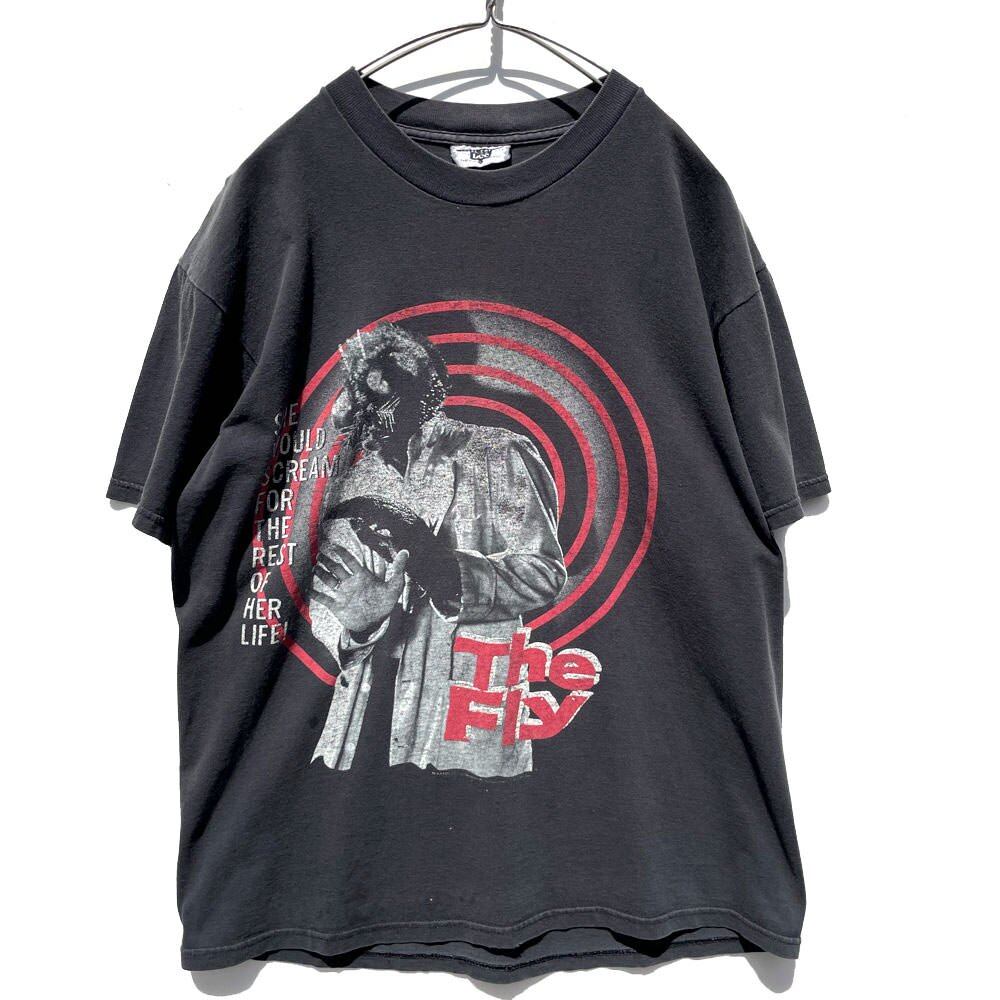 The Fly [The Fly --Made In USA] Vintage Movie Print T-shirt [1990s