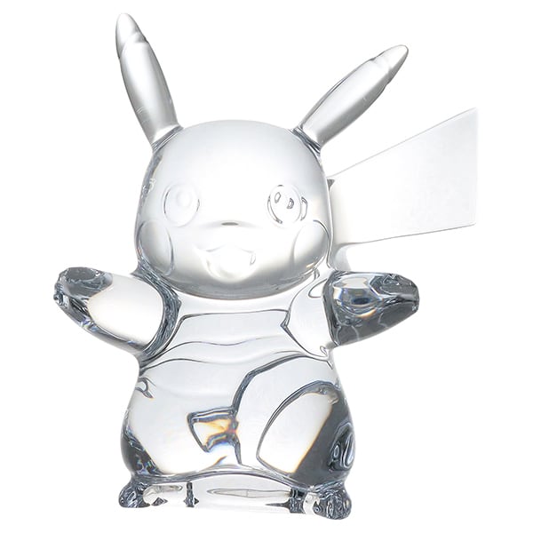 New BACCARAT バカラ ピカチュウ クリスタルガラス ポケモンコレクション 25周年記念限定 ポケットモンスター オブジェ 置き物 インテリア 雑貨 小物 新品