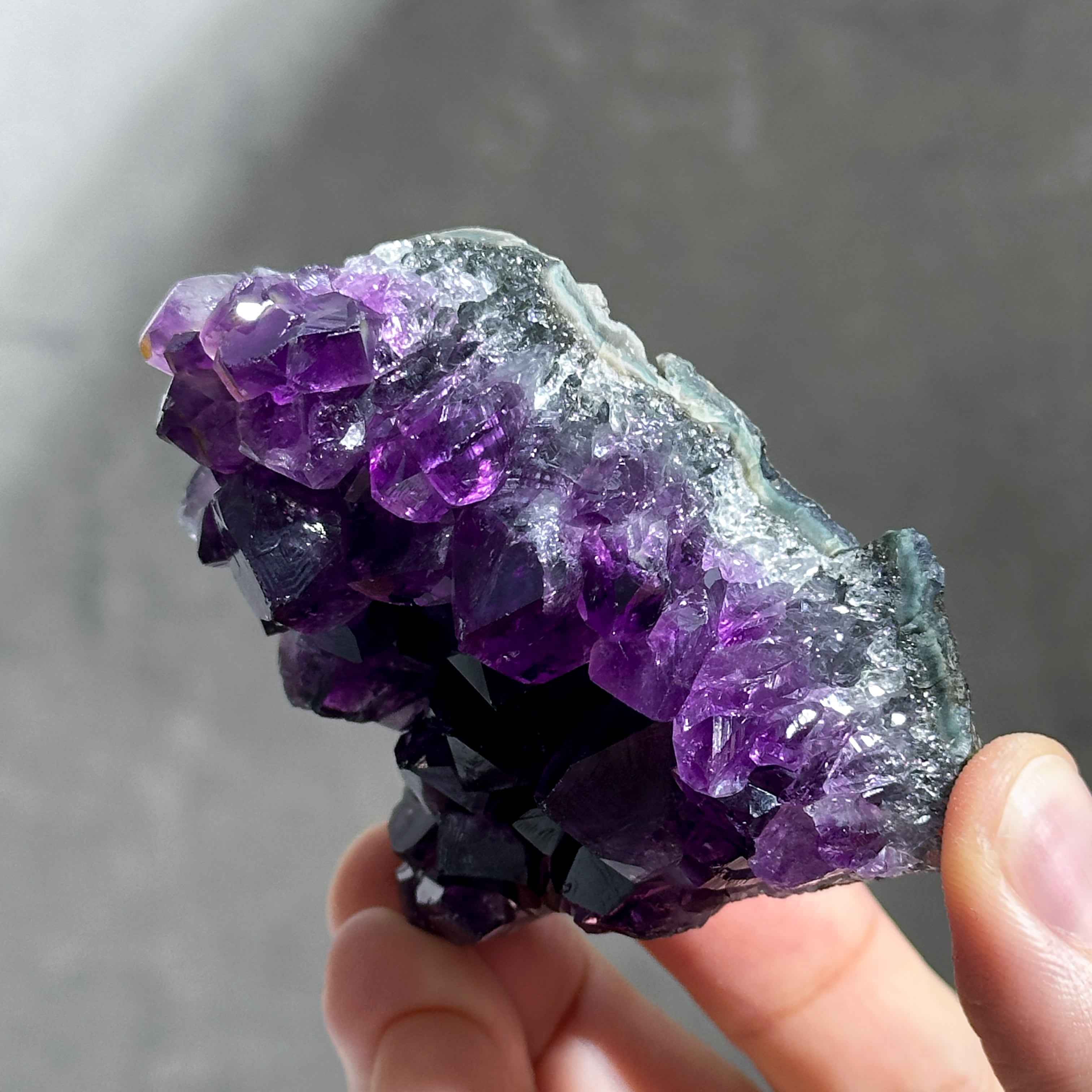 高品質】天使の指紋◎ウルグアイ産アメジスト 原石74◇ Amethyst