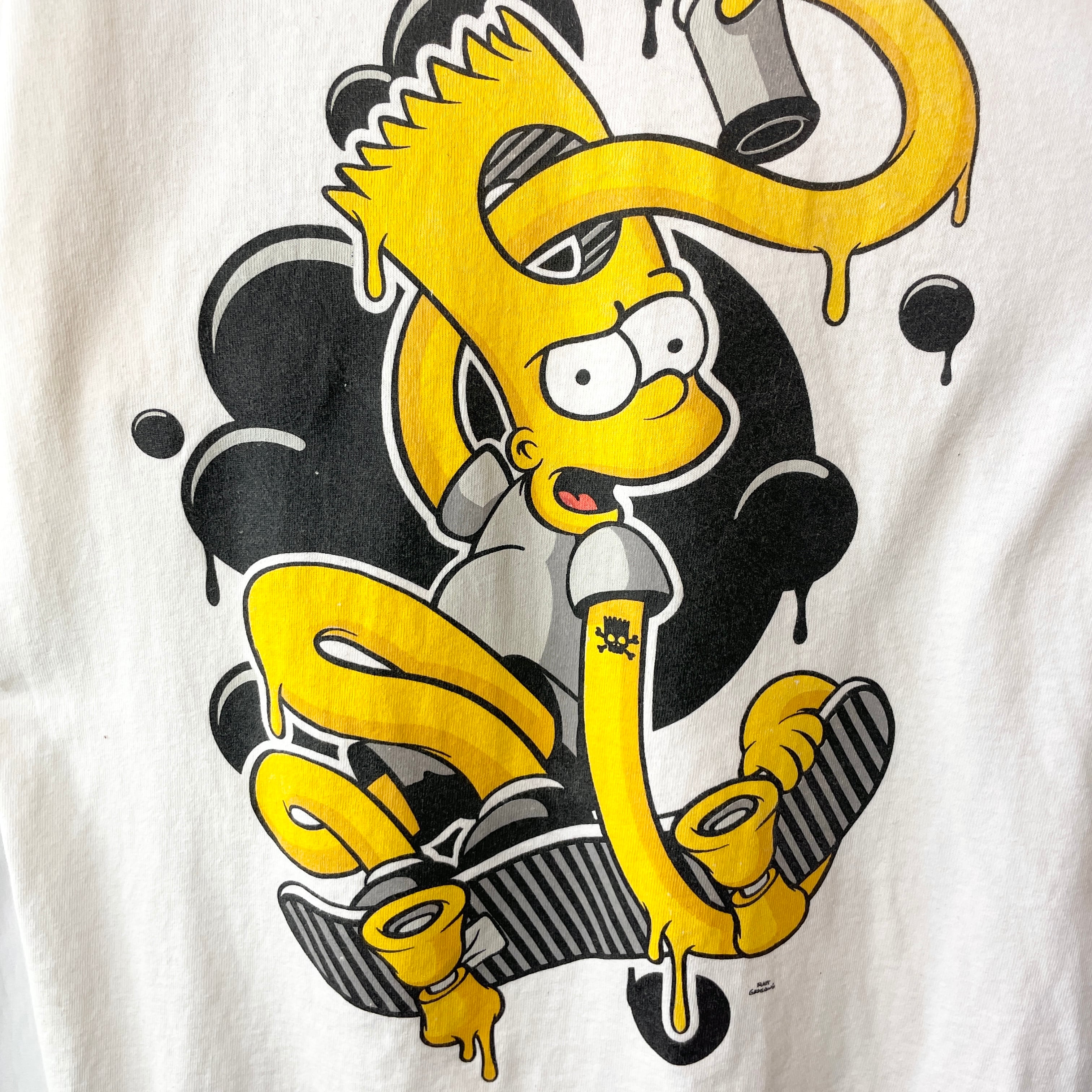 US古着 ザ シンプソンズ オフィシャル Tシャツ キャラT スプレー US古着 ザ シンプソンズ オフィシャル Tシャツ キャラT スプレー