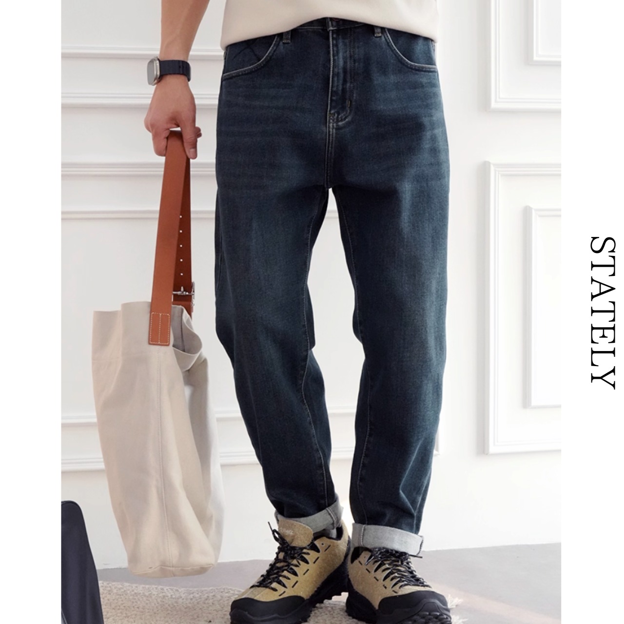 Tapered Denim Pants_B68・画像7