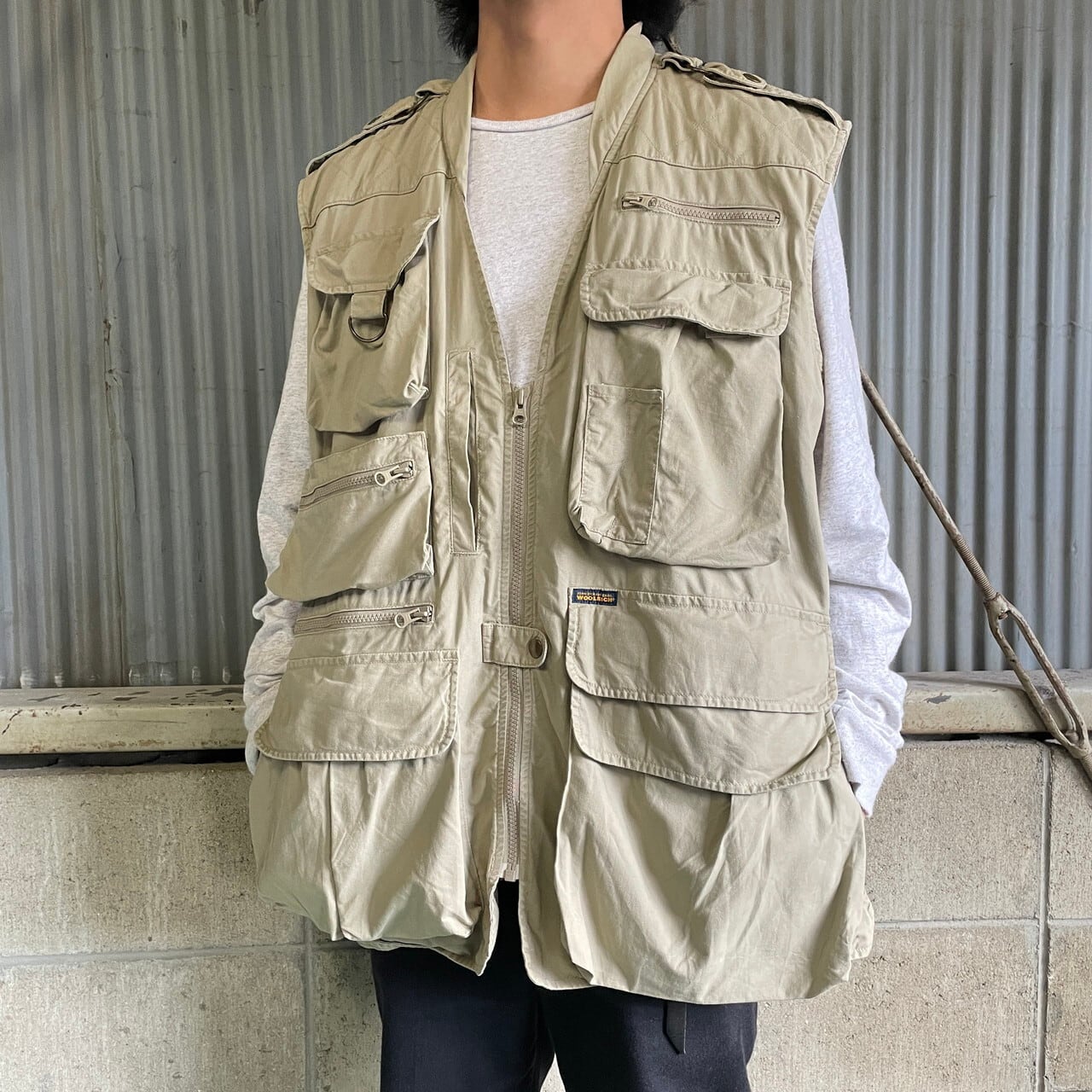 WOOLRICH ウールリッチ キルティング ベスト ジャケット XL