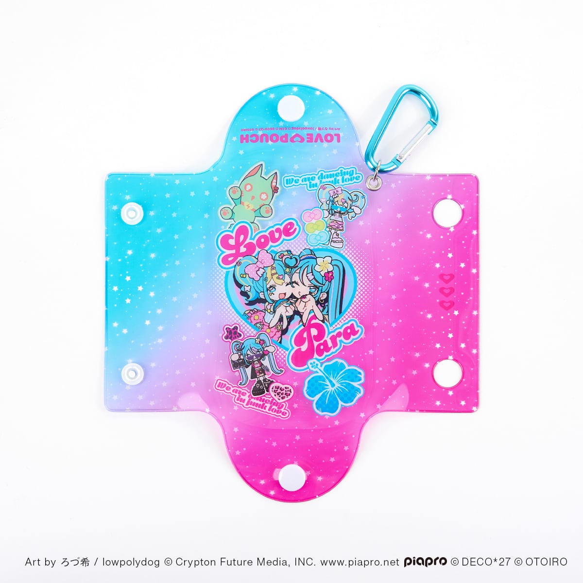 ラブパラ】クリアポーチ | OTOIRO ONLINE STORE