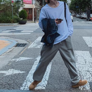 Relaxed Wide-Neck Tee（LMU0027）