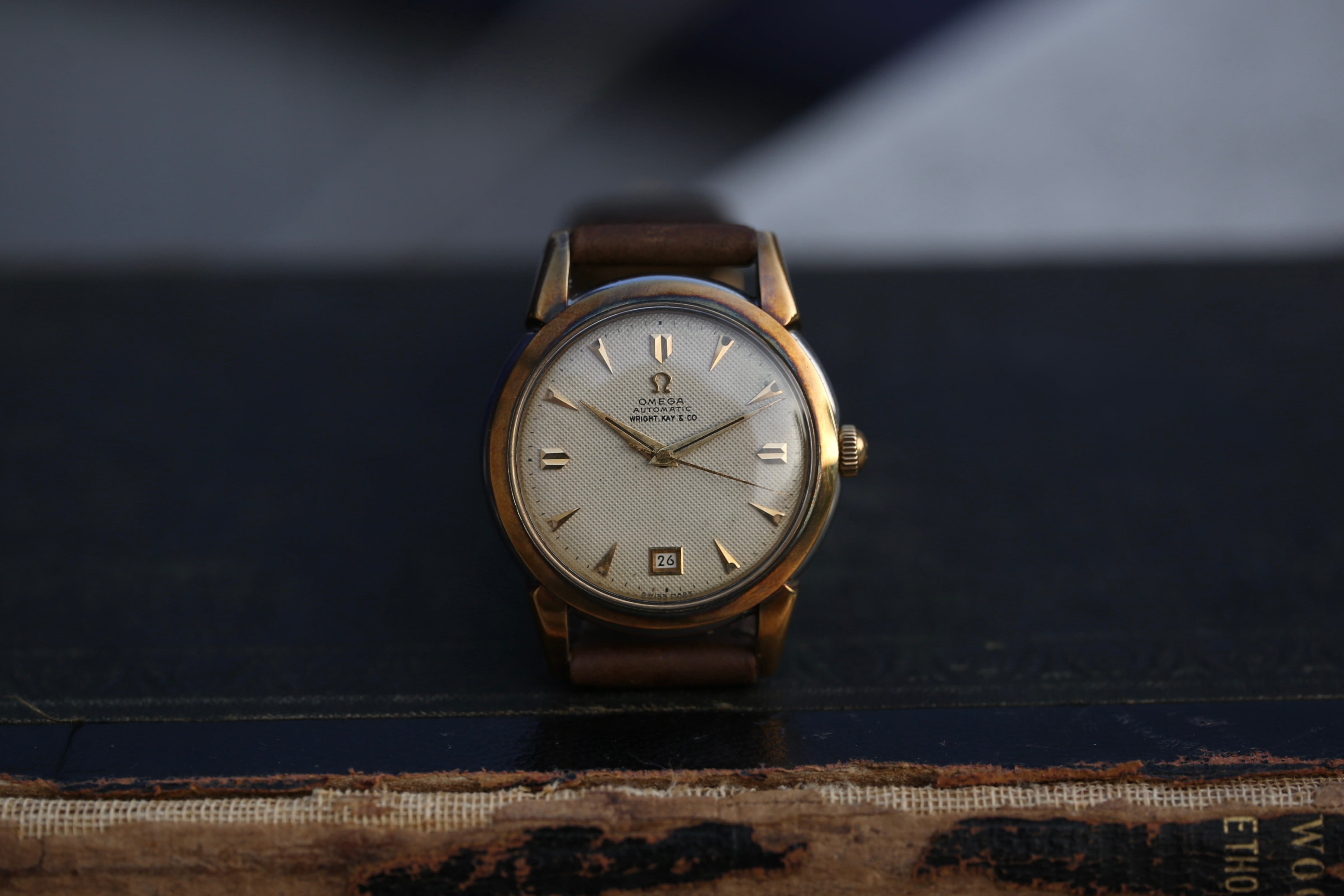 OMEGA】1954年製 オメガ シーマスター カレンダー1st WRIGHT.KAY＆CO