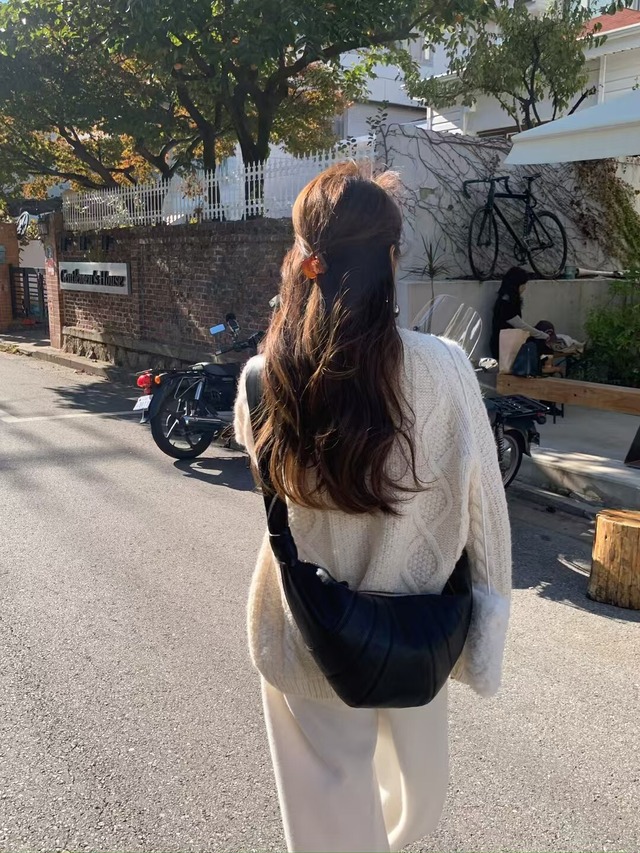 (予約) LITER / House wool cable cardigan 2color