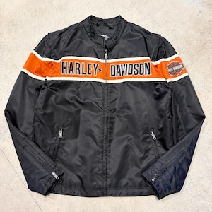 1990-00s HARLEY-DAVIDSON NYLON JACKET BLACK