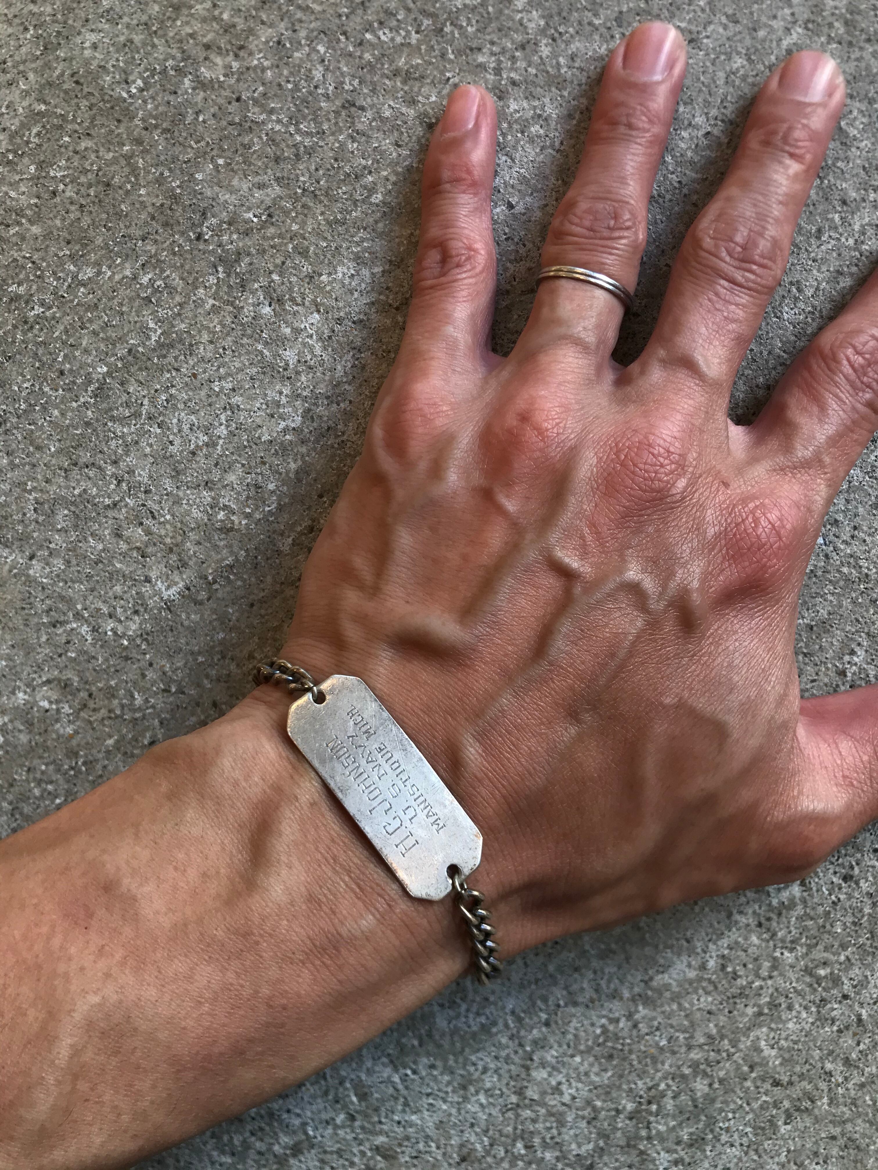 vintage ミリタリー IDブレスレット | Pay ID