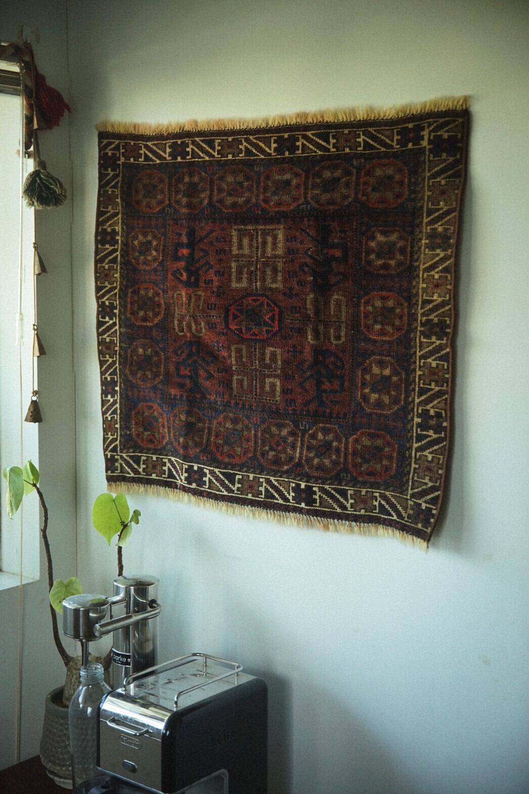 756 -Antique Baluch rug