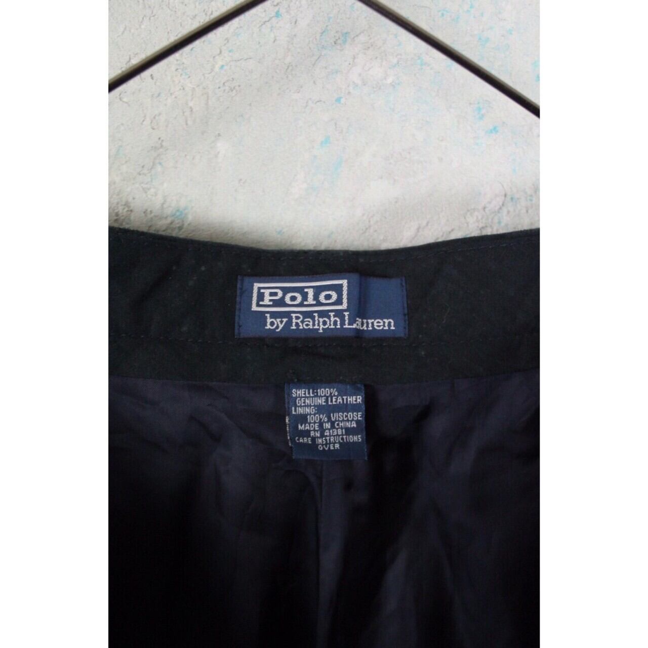Polo by Ralph Lauren スエード レザーパンツ 【FF-3339】 | cv
