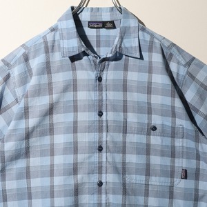 美品 M 03年 Puckerware Shirt Patagonia パッカーウェアシャツ パタゴニア  シアサッカー