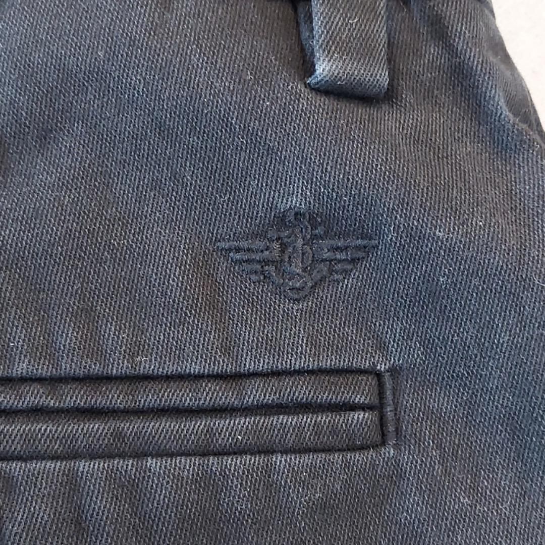 ドッカーズ W34 チノパン スラックス ボトム 00s 古着 黒 14226