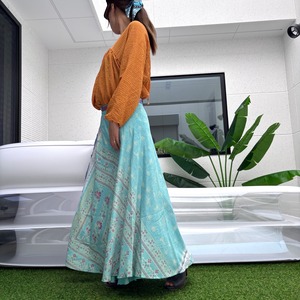シルク巻きスカートns3080