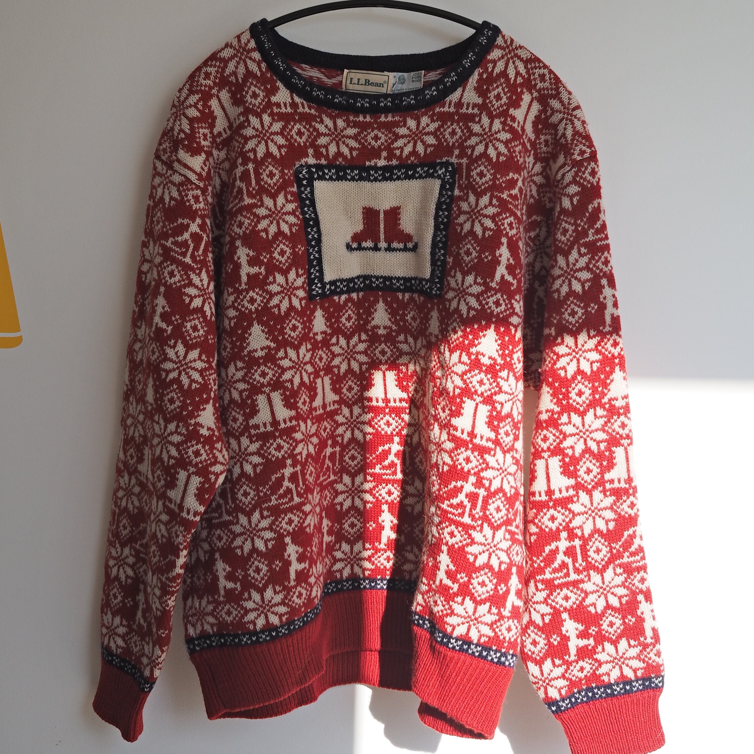 L.L.Beanノルディック柄セーター | BUBBLE