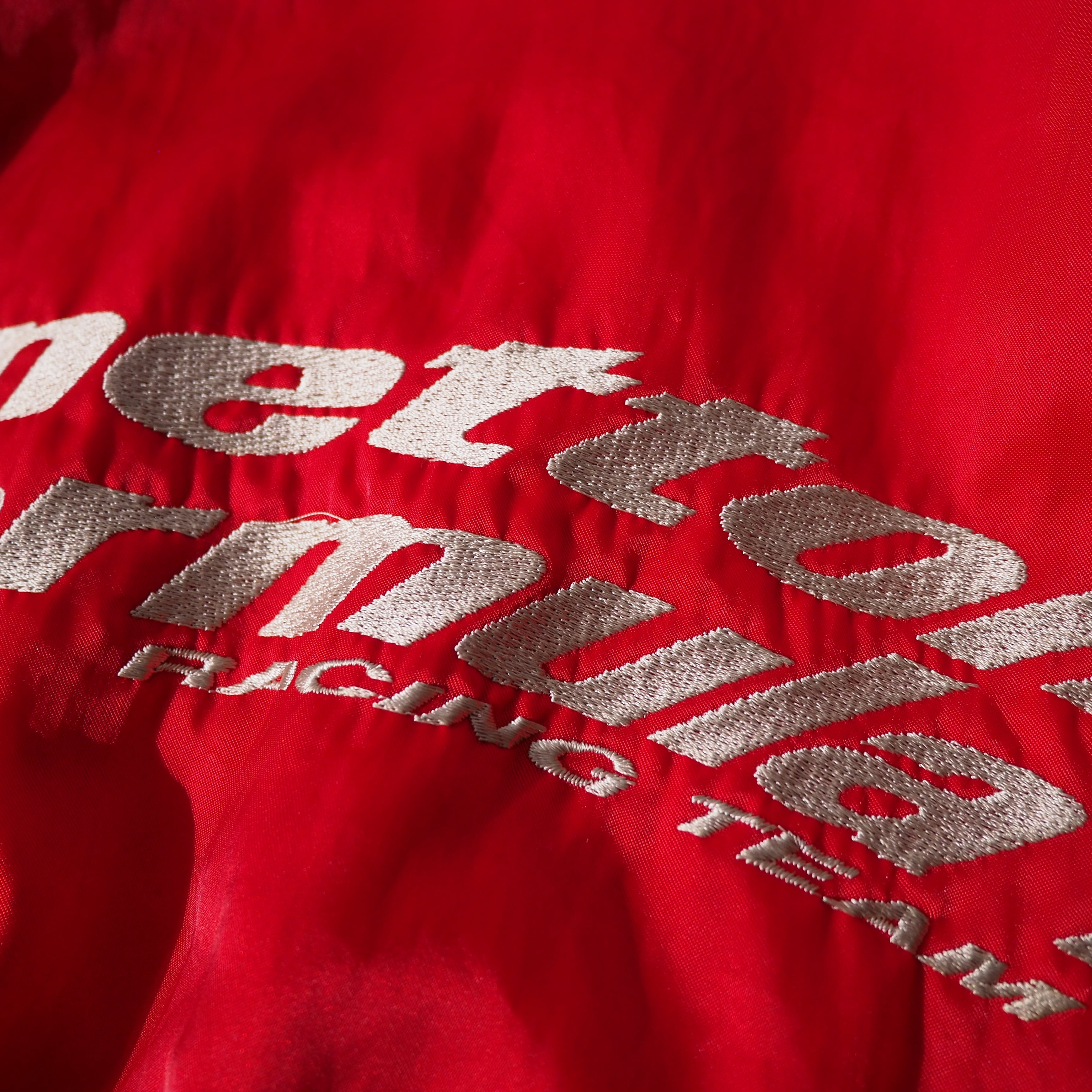 1990s ” Benetton Formula 1 ” 2way Reversible vintage loose MA_1 flight jacket