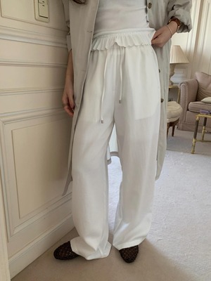 (予約)P.Y.T / Lyocell Banding Pants / 2color