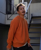 【#Re:room】PIGMENT COLOR BIG CREW KNIT［REK134］