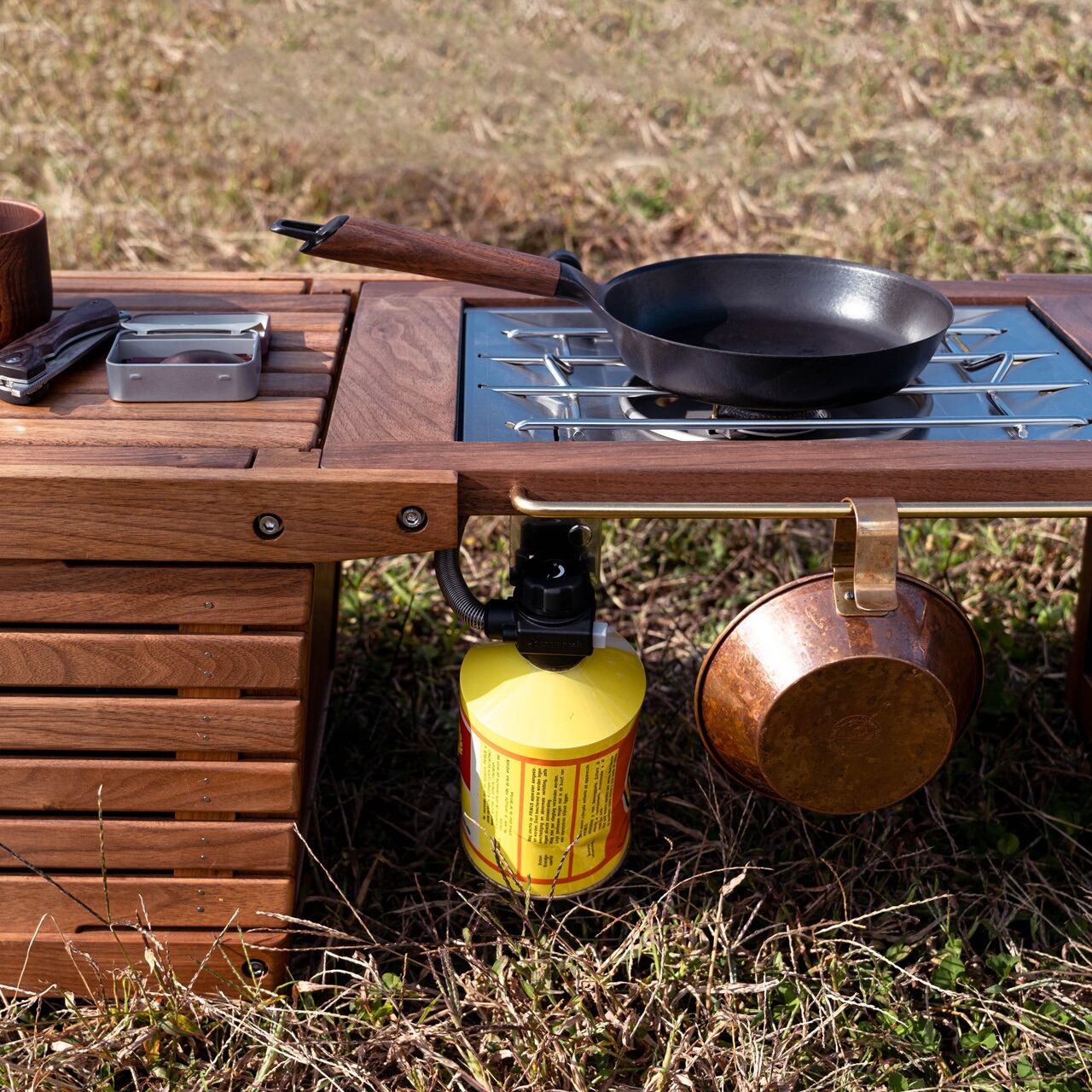 バーナーエクステンションテーブルウォルナット Burner Extension