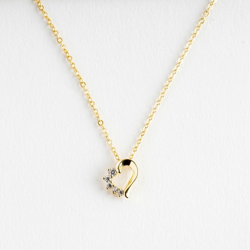 【オープンハート  N32】ネックレス