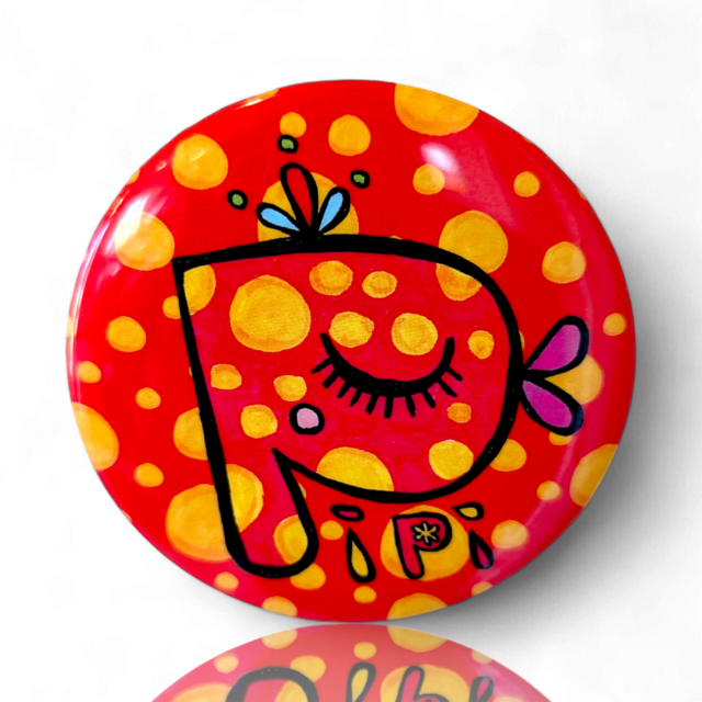 pipi BIG 缶バッジ ピピ