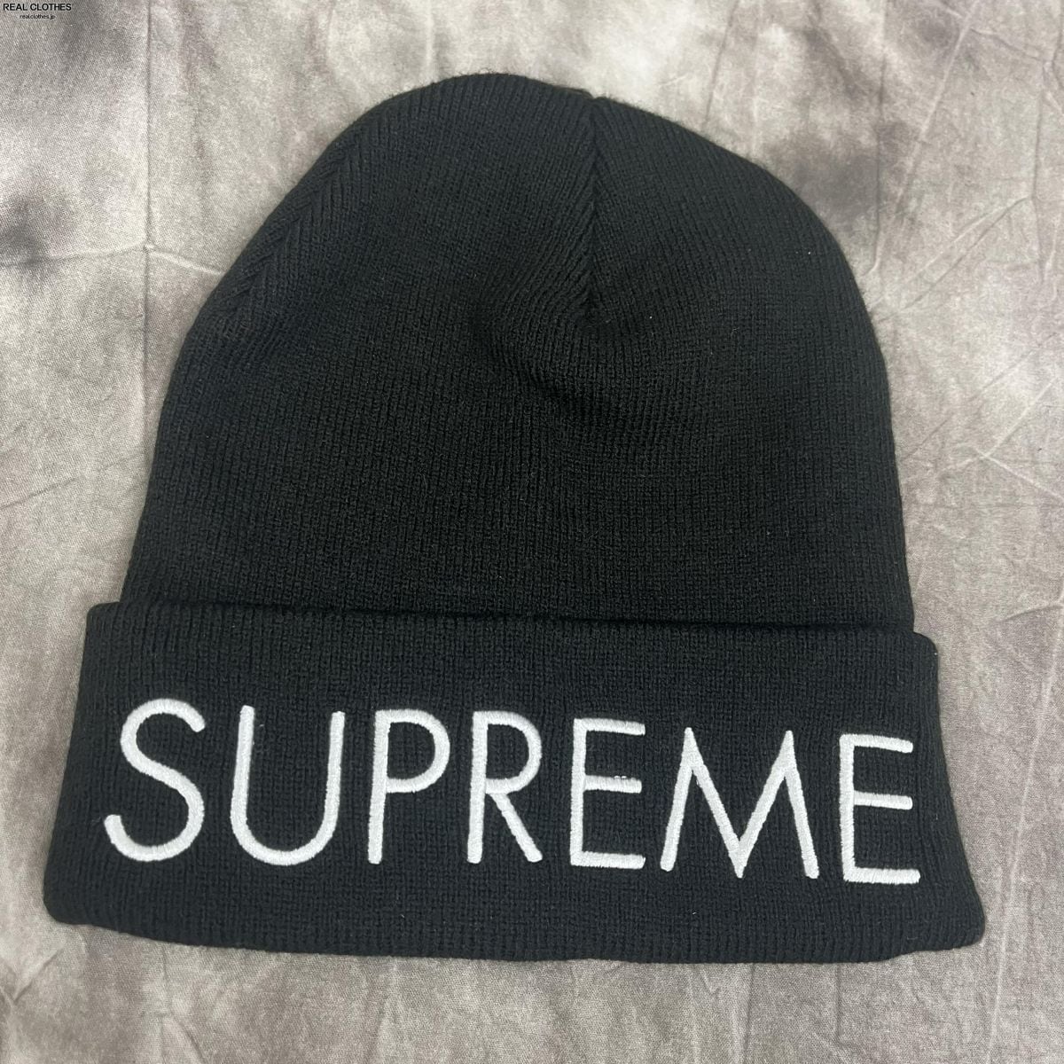 supreme capital beanie black ニット帽