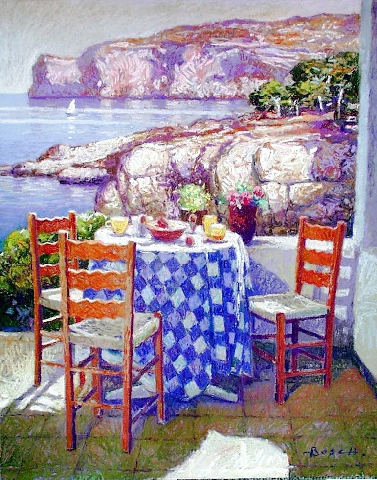 バルコニーランチ