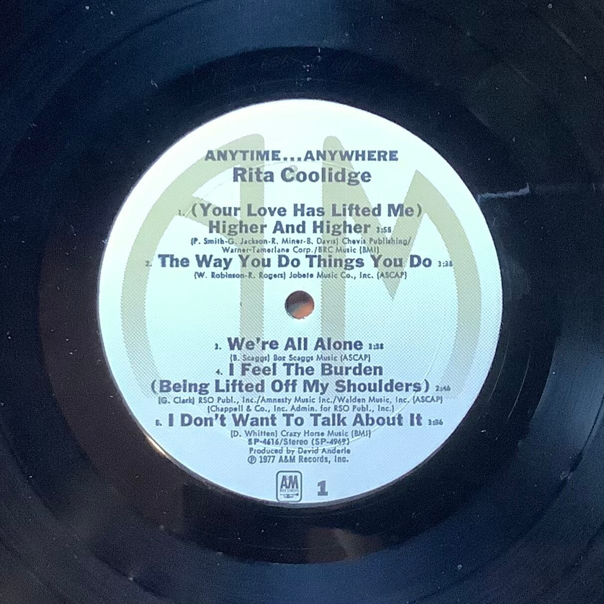 RITA COOLIDGE / ANYTIME… ANYWHERE | Plastic Soul Records