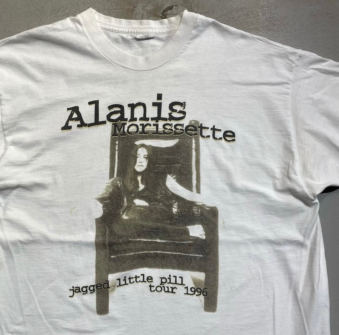 アラニスモリセットUSA製 Jagged Little Pill Tシャツ 古着 【公式通販】