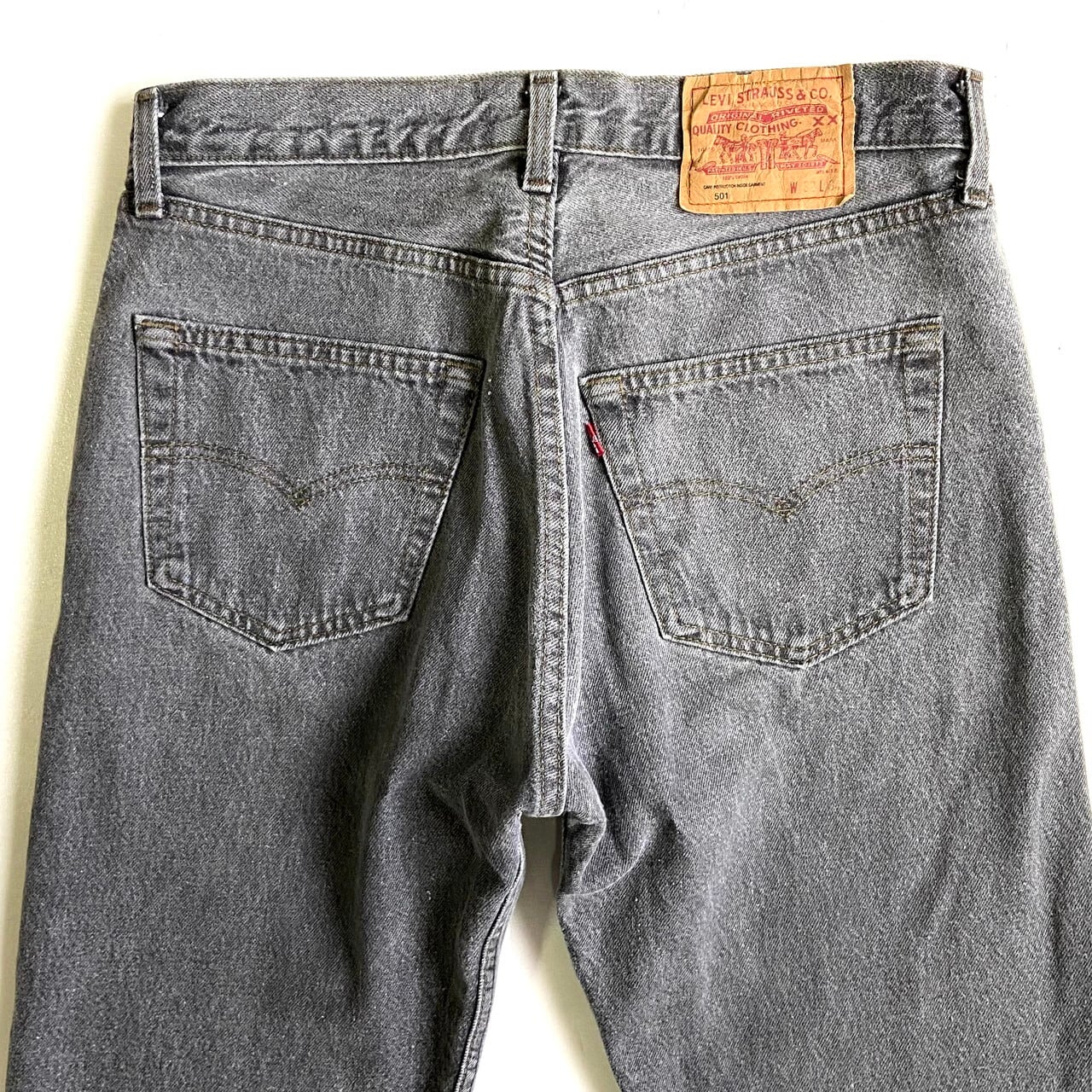 90年代 USA製 リーバイス 501 ストレート ブラックデニムパンツ メンズ