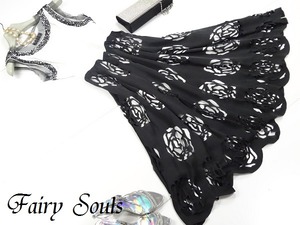 ★シルク☆9号(M)☆バラ透かし彫りのワンピース(OPN9523) 