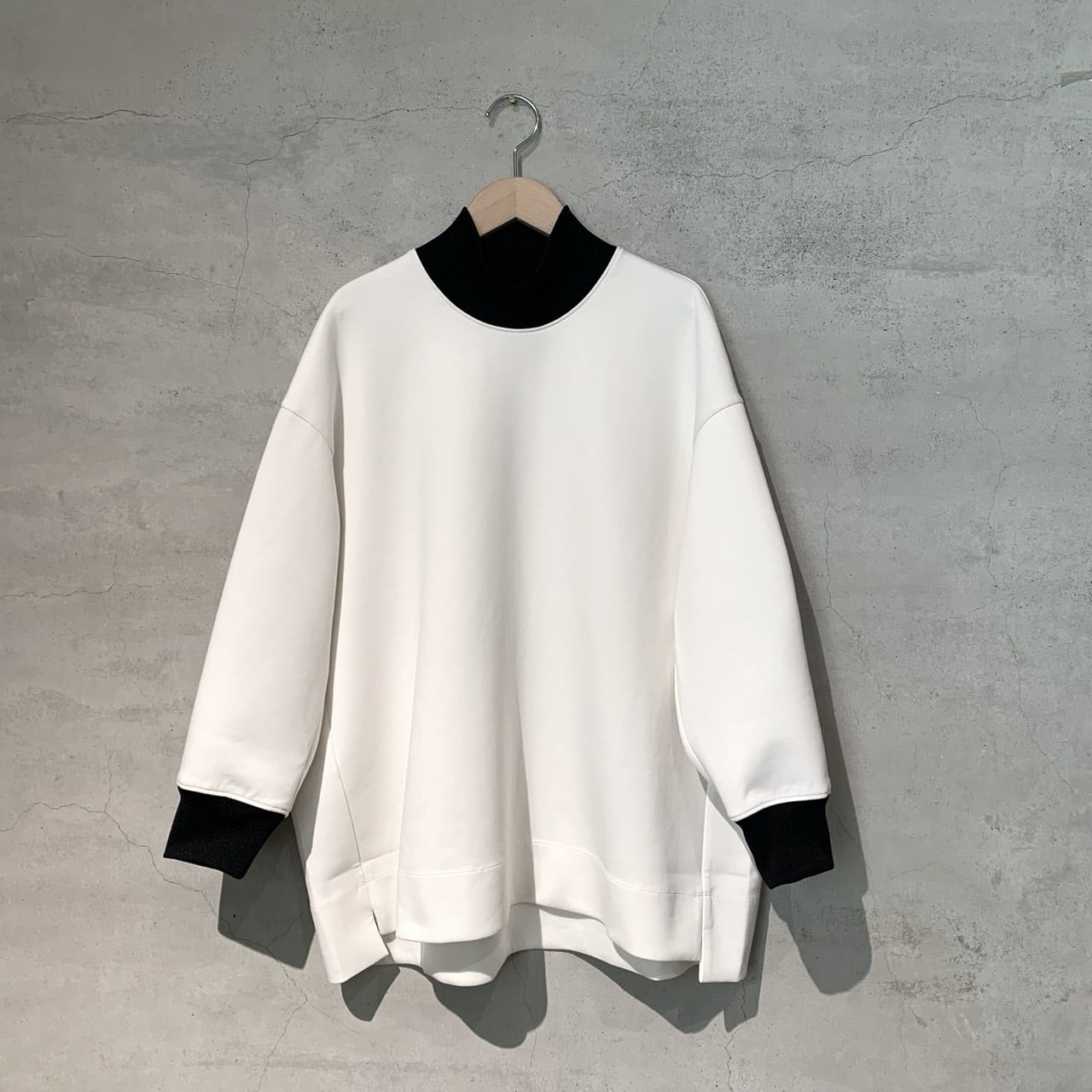 トップス Leo92oMa Neo Piuma Turtleneck Cashmere Azure Gray/Denim Blue | Loro Piana US