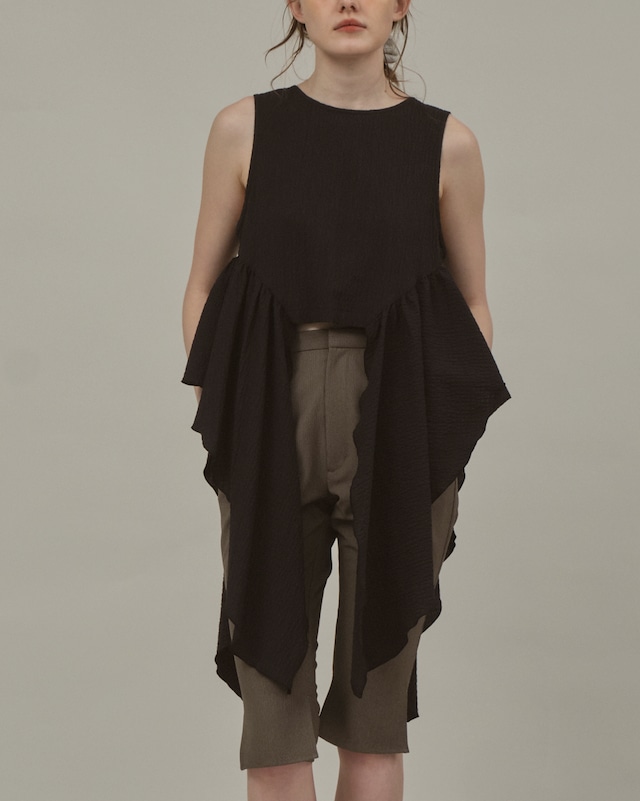 【nap】Gather Side Blouse  /  ナップギャザーサイドブラウス
