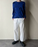 13SS MARNI No-tac White Straight Pants