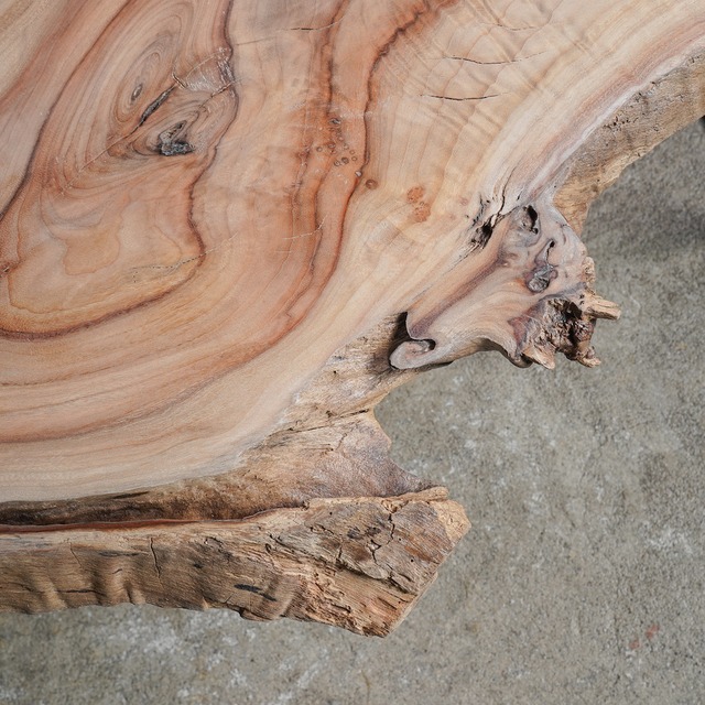 楠のローテーブル